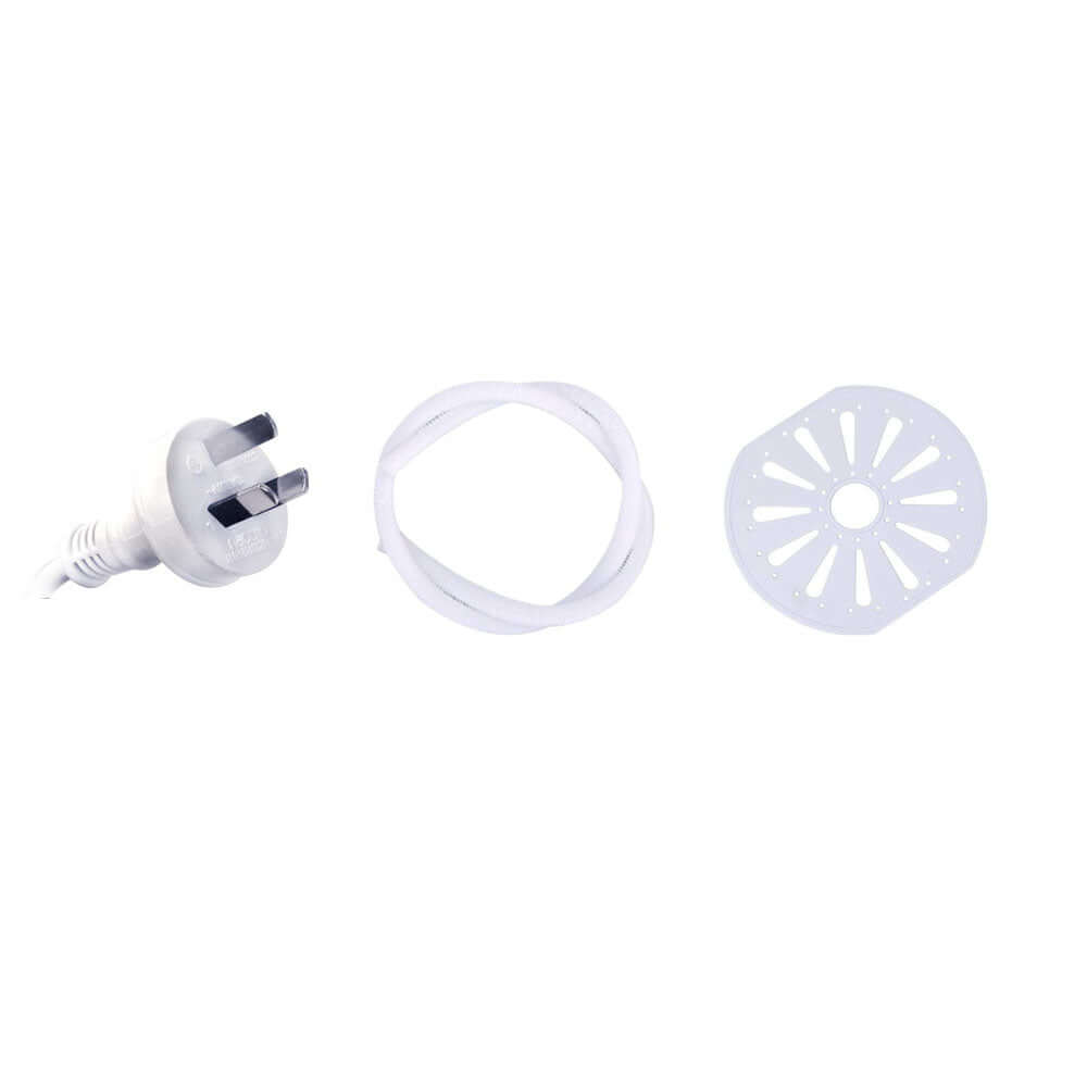 Power plug, filter, and accessory for Devanti Portable Washing Machine Twin Tub 5KG White