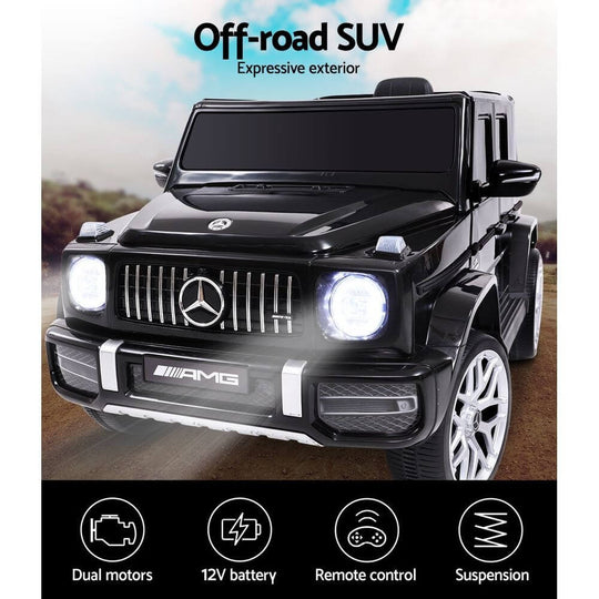 DSZ Product, feed-cond-new, feed-sl-DSZ Freight Payable, newKids Electric Ride On Car Mercedes - Benz Licensed Amg G63 Toy Cars 12V Black - Premium Baby & Kids > Ride On Cars, Go-karts & Bikes > Ride On Cars from Rigo ! Shop Online Buy Now at S & D's Value Store Family Business Best Customer ServiceDSZ Product, feed-cond-new, feed-sl-DSZ Freight Payable, new