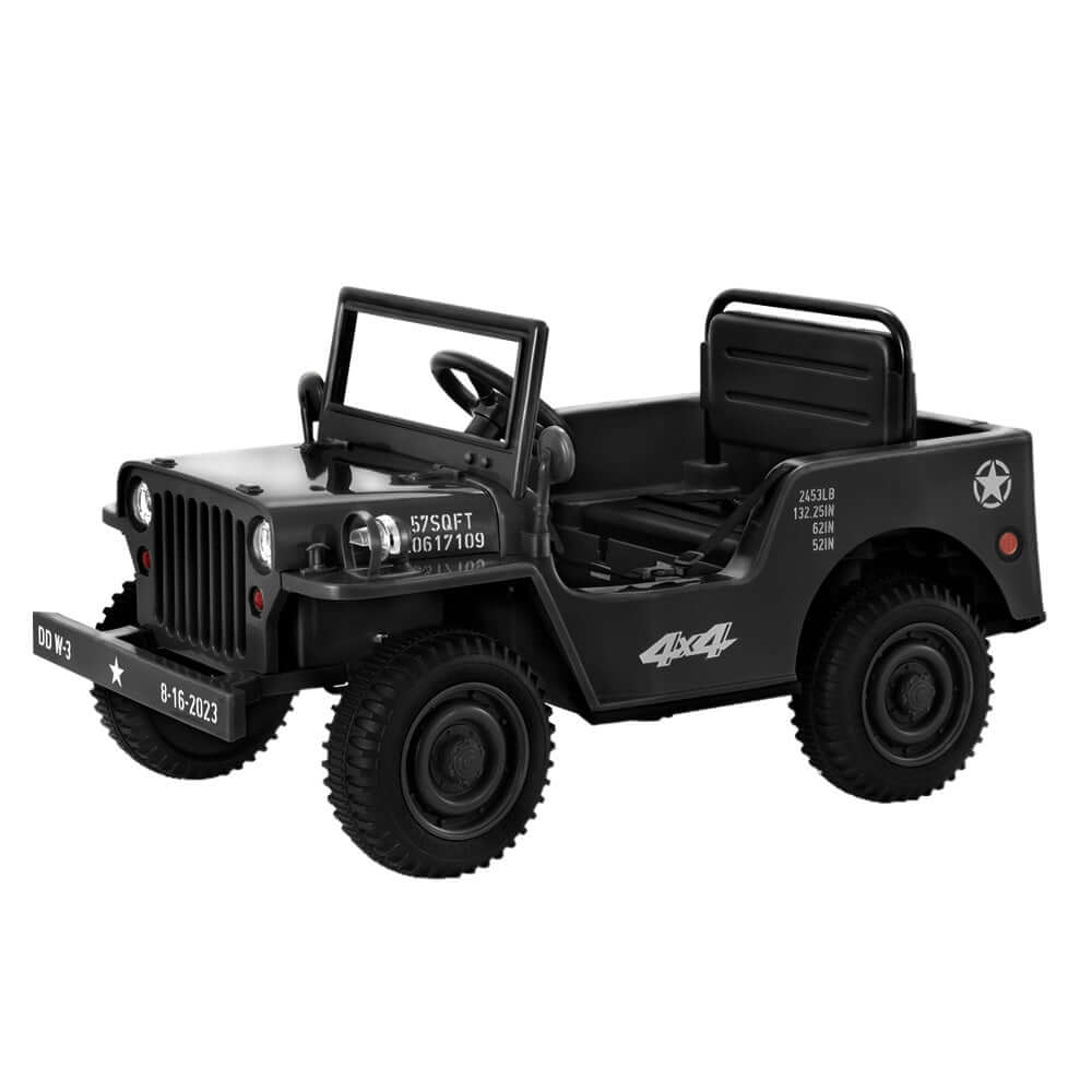 DSZ Product, feed-cond-new, feed-sl-DSZ Freight Payable, newRigo Kids Electric Ride On Car Jeep Military Off Road Toy Cars Remote 12V Black - Premium Baby & Kids > Ride On Cars, Go-karts & Bikes > Ride On Cars from Rigo ! Shop Online Buy Now at S & D's Value Store Family Business Best Customer ServiceDSZ Product, feed-cond-new, feed-sl-DSZ Freight Payable, new