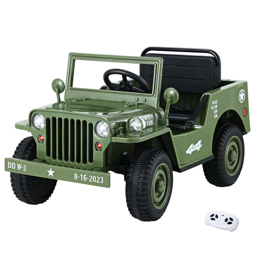 DSZ Product, feed-cond-new, feed-sl-DSZ Freight Payable, newRigo Kids Electric Ride On Car Jeep Military Off Road Toy Cars Remote 12V Olive - Premium Baby & Kids > Ride On Cars, Go-karts & Bikes > Ride On Cars from Rigo ! Shop Online Buy Now at S & D's Value Store Family Business Best Customer ServiceDSZ Product, feed-cond-new, feed-sl-DSZ Freight Payable, new