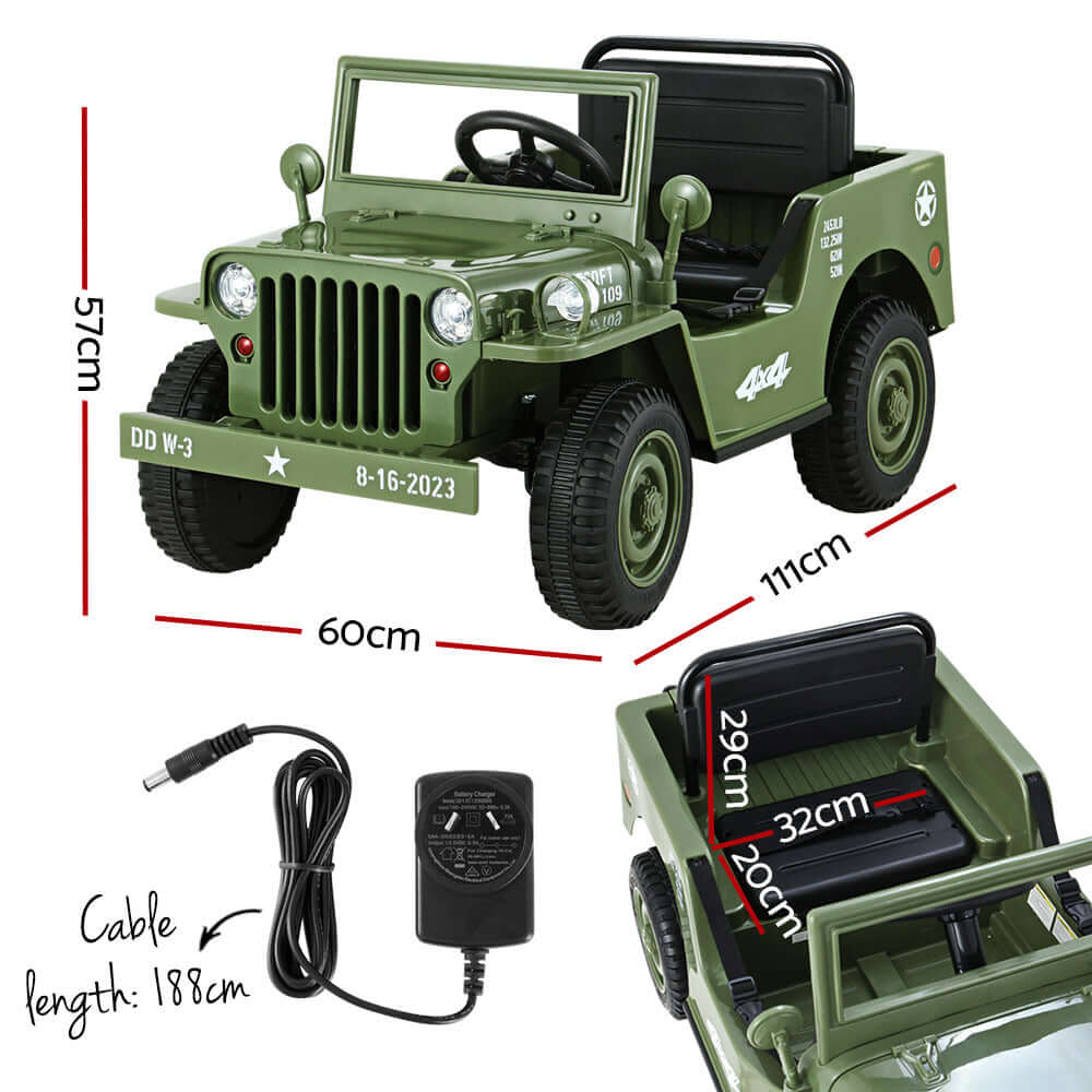 DSZ Product, feed-cond-new, feed-sl-DSZ Freight Payable, newRigo Kids Electric Ride On Car Jeep Military Off Road Toy Cars Remote 12V Olive - Premium Baby & Kids > Ride On Cars, Go-karts & Bikes > Ride On Cars from Rigo ! Shop Online Buy Now at S & D's Value Store Family Business Best Customer ServiceDSZ Product, feed-cond-new, feed-sl-DSZ Freight Payable, new