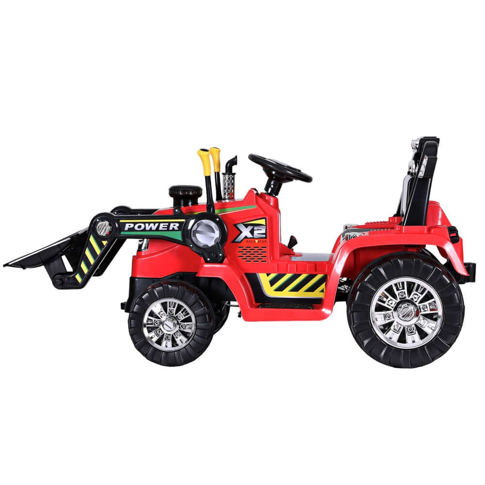 DSZ Product, feed-cond-new, feed-sl-DSZ Freight Payable, newRigo Kids Electric Ride On Car Bulldozer Digger Loader Remote 6V Red - Premium Baby & Kids > Ride On Cars, Go-karts & Bikes > Ride On Cars from Rigo ! Shop Online Buy Now at S & D's Value Store Family Business Best Customer ServiceDSZ Product, feed-cond-new, feed-sl-DSZ Freight Payable, new