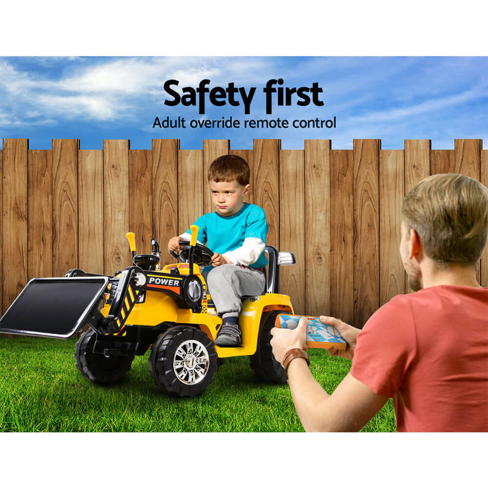 DSZ Product, feed-cond-new, feed-sl-DSZ Freight Payable, newRigo Kids Electric Ride On Car Bulldozer Digger Loader Remote 6V Yellow - Premium Baby & Kids > Ride On Cars, Go-karts & Bikes > Ride On Cars from Rigo ! Shop Online Buy Now at S & D's Value Store Family Business Best Customer ServiceDSZ Product, feed-cond-new, feed-sl-DSZ Freight Payable, new