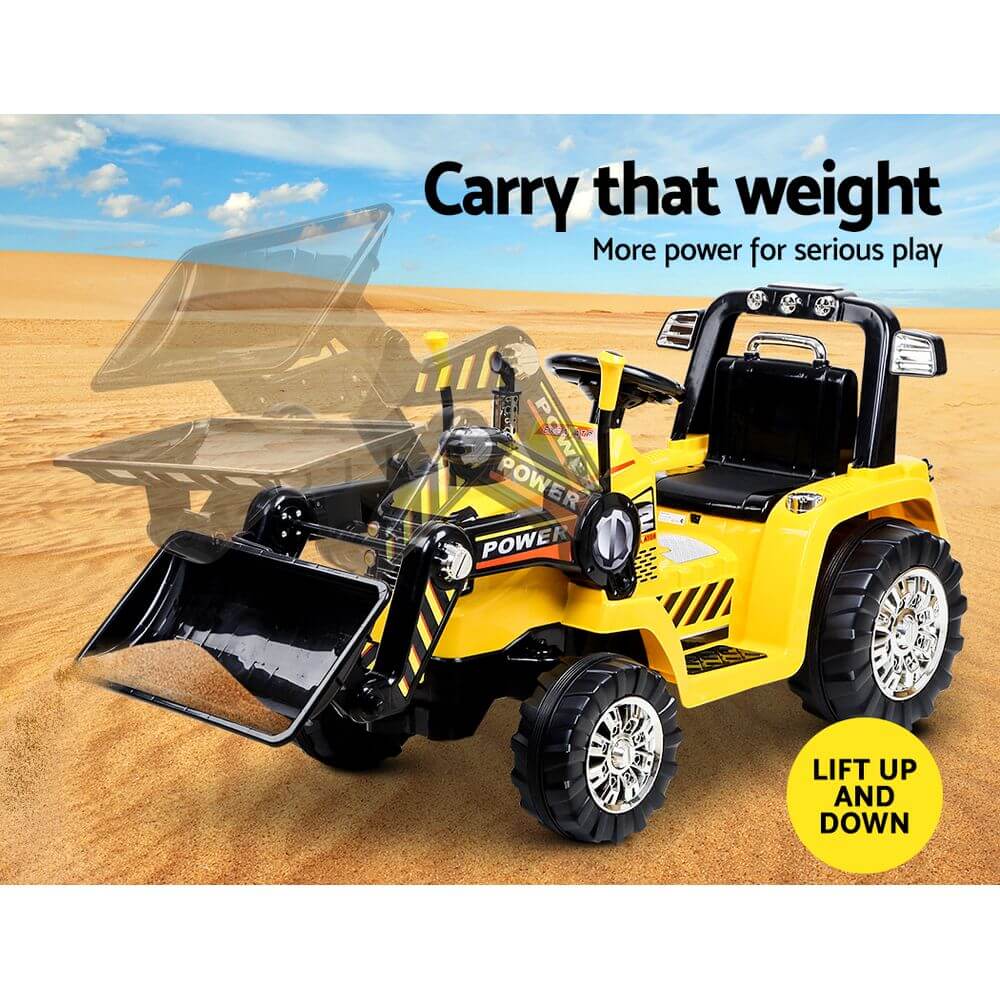 DSZ Product, feed-cond-new, feed-sl-DSZ Freight Payable, newRigo Kids Electric Ride On Car Bulldozer Digger Loader Remote 6V Yellow - Premium Baby & Kids > Ride On Cars, Go-karts & Bikes > Ride On Cars from Rigo ! Shop Online Buy Now at S & D's Value Store Family Business Best Customer ServiceDSZ Product, feed-cond-new, feed-sl-DSZ Freight Payable, new