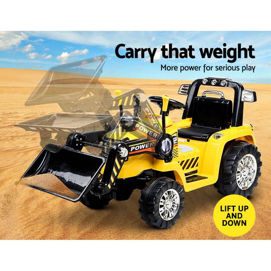 DSZ Product, feed-cond-new, feed-sl-DSZ Freight Payable, newRigo Kids Electric Ride On Car Bulldozer Digger Loader Remote 6V Yellow - Premium Baby & Kids > Ride On Cars, Go-karts & Bikes > Ride On Cars from Rigo ! Shop Online Buy Now at S & D's Value Store Family Business Best Customer ServiceDSZ Product, feed-cond-new, feed-sl-DSZ Freight Payable, new