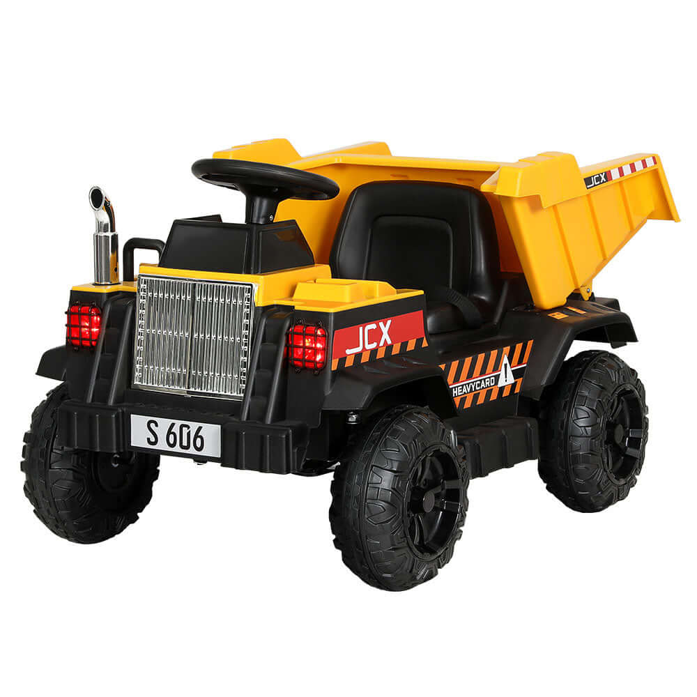 DSZ Product, feed-cond-new, feed-sl-DSZ Freight Payable, newRigo Kids Electric Ride On Car Dumptruck Loader Toy Cars 12V Yellow - Premium Baby & Kids > Ride On Cars, Go-karts & Bikes > Ride On Cars from Rigo ! Shop Online Buy Now at S & D's Value Store Family Business Best Customer ServiceDSZ Product, feed-cond-new, feed-sl-DSZ Freight Payable, new