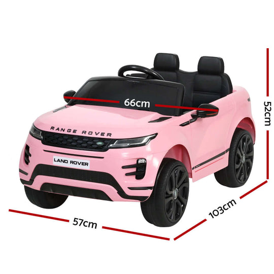 DSZ Product, feed-cond-new, feed-sl-DSZ Freight Payable, newKids Electric Ride On Car Land Rover Licensed Toy Cars Remote 12V Battery Pink - Premium Baby & Kids > Ride On Cars, Go-karts & Bikes > Ride On Cars from Rigo ! Shop Online Buy Now at S & D's Value Store Family Business Best Customer ServiceDSZ Product, feed-cond-new, feed-sl-DSZ Freight Payable, new