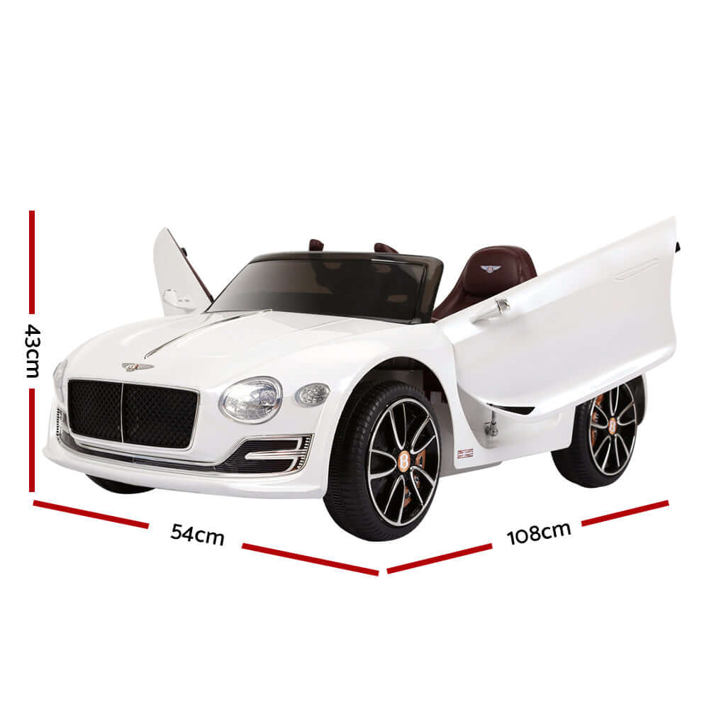 DSZ Product, feed-cond-new, feed-sl-DSZ Freight Payable, newKids Electric Ride On Car Bentley Licensed Exp12 Toy Cars Remote 12V White - Premium Baby & Kids > Ride On Cars, Go-karts & Bikes > Ride On Cars from Rigo ! Shop Online Buy Now at S & D's Value Store Family Business Best Customer ServiceDSZ Product, feed-cond-new, feed-sl-DSZ Freight Payable, new