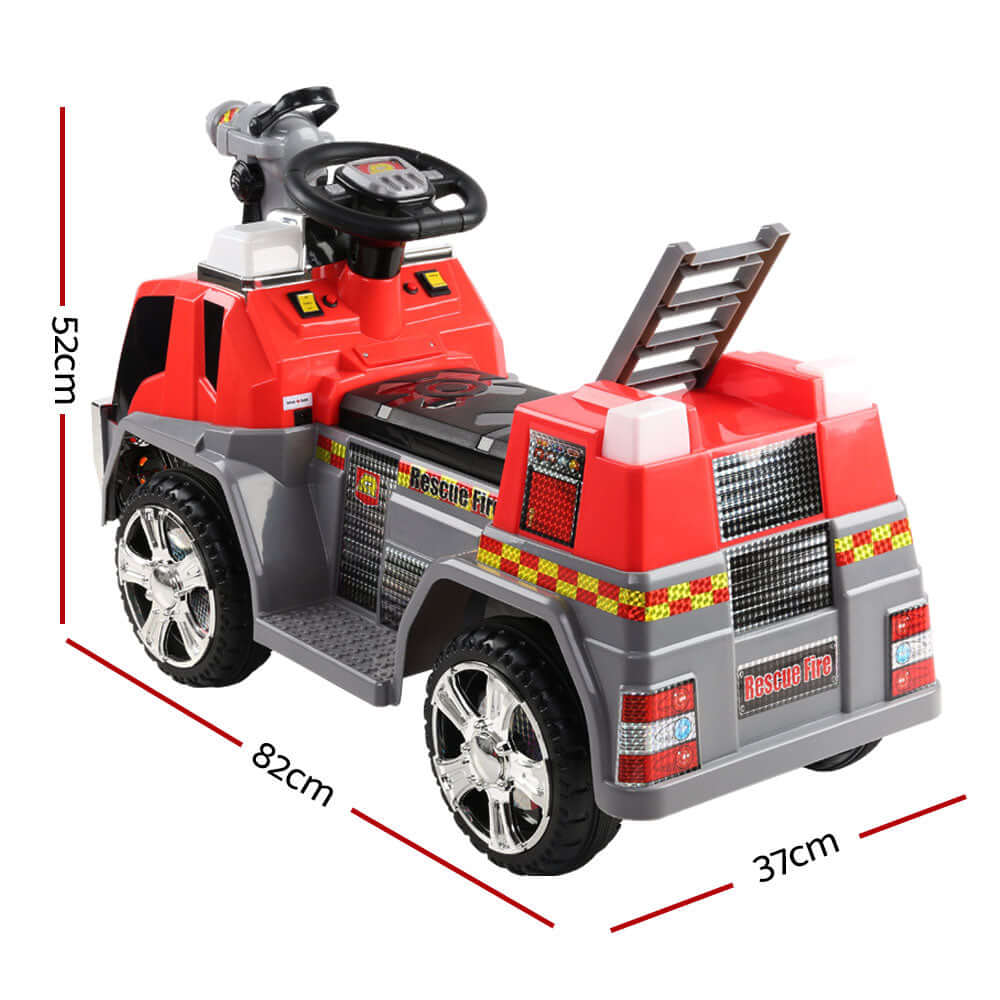 DSZ Product, feed-cond-new, feed-sl-DSZ Freight Payable, newRigo Kids Electric Ride On Car Fire Engine Fighting Truck Toy Cars 6V Red - Premium Baby & Kids > Ride On Cars, Go-karts & Bikes > Ride On Cars from Rigo ! Shop Online Buy Now at S & D's Value Store Family Business Best Customer ServiceDSZ Product, feed-cond-new, feed-sl-DSZ Freight Payable, new