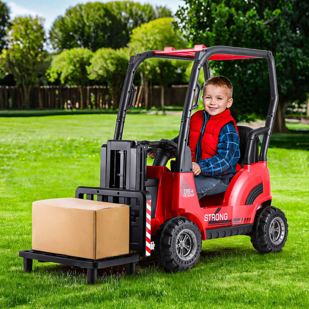 DSZ Product, feed-cond-new, feed-sl-DSZ Freight Payable, newRigo Kids Electric Ride On Car Forklift Loader Toys Cars Horn Remote 12V Red - Premium Baby & Kids > Ride On Cars, Go-karts & Bikes > Ride On Cars from Rigo ! Shop Online Buy Now at S & D's Value Store Family Business Best Customer ServiceDSZ Product, feed-cond-new, feed-sl-DSZ Freight Payable, new