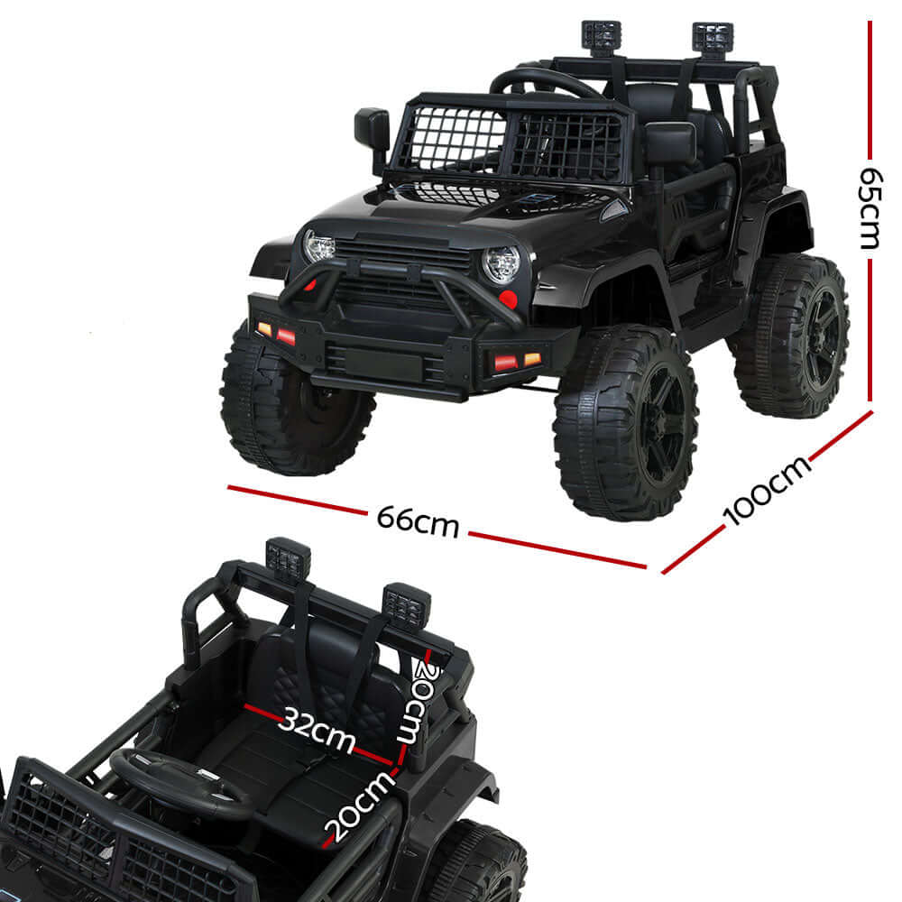 DSZ Product, feed-cond-new, feed-sl-DSZ Freight Payable, newRigo Kids Electric Ride On Car Jeep Toy Cars Remote 12V Black - Premium Baby & Kids > Ride On Cars, Go-karts & Bikes > Ride On Cars from Rigo ! Shop Online Buy Now at S & D's Value Store Family Business Best Customer ServiceDSZ Product, feed-cond-new, feed-sl-DSZ Freight Payable, new