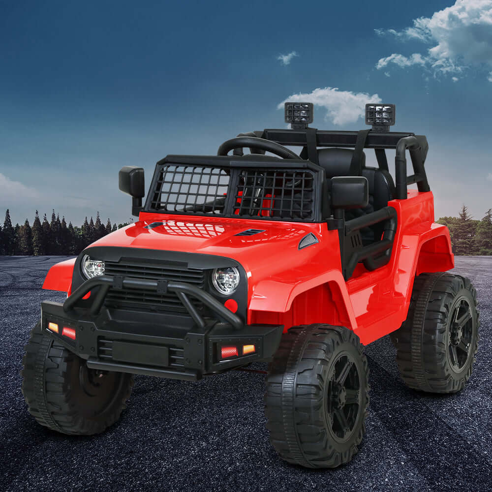 DSZ Product, feed-cond-new, feed-sl-DSZ Freight Payable, newRigo Kids Electric Ride On Car Jeep Toy Cars Remote 12V Red - Premium Baby & Kids > Ride On Cars, Go-karts & Bikes > Ride On Cars from Rigo ! Shop Online Buy Now at S & D's Value Store Family Business Best Customer ServiceDSZ Product, feed-cond-new, feed-sl-DSZ Freight Payable, new