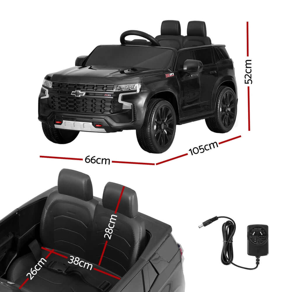 DSZ Product, feed-cond-new, feed-sl-DSZ Freight Payable, newKids Ride On Car Licensed Chevrolet Tahoe Electric Toys Horn Remote 12V Black - Premium Baby & Kids > Ride On Cars, Go-karts & Bikes > Ride On Cars from Chevrolet ! Shop Online Buy Now at S & D's Value Store Family Business Best Customer ServiceDSZ Product, feed-cond-new, feed-sl-DSZ Freight Payable, new