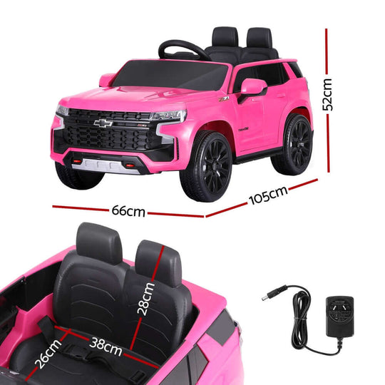 DSZ Product, feed-cond-new, feed-sl-DSZ Freight Payable, newKids Ride On Car Licensed Chevrolet Tahoe Electric Toys Horn Remote 12V Pink - Premium Baby & Kids > Ride On Cars, Go-karts & Bikes > Ride On Cars from Chevrolet ! Shop Online Buy Now at S & D's Value Store Family Business Best Customer ServiceDSZ Product, feed-cond-new, feed-sl-DSZ Freight Payable, new