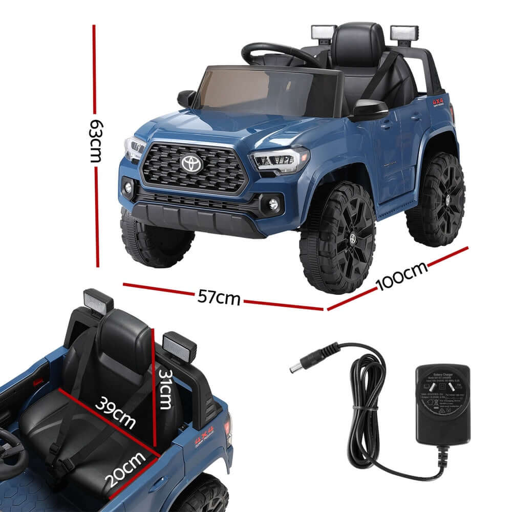 DSZ Product, feed-cond-new, feed-sl-DSZ Freight Payable, newKids Electric Ride On Car Toyota Tacoma Off Road Jeep Toy Cars Remote 12V Blue - Premium Baby & Kids > Ride On Cars, Go-karts & Bikes > Ride On Cars from Toyota ! Shop Online Buy Now at S & D's Value Store Family Business Best Customer ServiceDSZ Product, feed-cond-new, feed-sl-DSZ Freight Payable, new