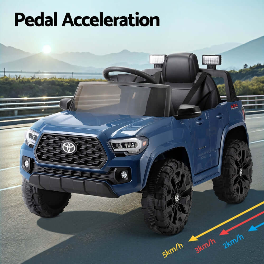 DSZ Product, feed-cond-new, feed-sl-DSZ Freight Payable, newKids Electric Ride On Car Toyota Tacoma Off Road Jeep Toy Cars Remote 12V Blue - Premium Baby & Kids > Ride On Cars, Go-karts & Bikes > Ride On Cars from Toyota ! Shop Online Buy Now at S & D's Value Store Family Business Best Customer ServiceDSZ Product, feed-cond-new, feed-sl-DSZ Freight Payable, new