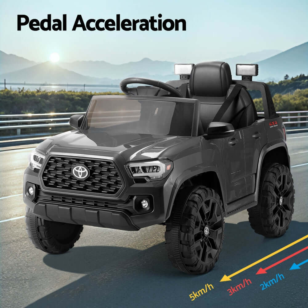 DSZ Product, feed-cond-new, feed-sl-DSZ Freight Payable, newKids Electric Ride On Car Toyota Tacoma Off Road Jeep Toy Cars Remote 12V Grey - Premium Baby & Kids > Ride On Cars, Go-karts & Bikes > Ride On Cars from Toyota ! Shop Online Buy Now at S & D's Value Store Family Business Best Customer ServiceDSZ Product, feed-cond-new, feed-sl-DSZ Freight Payable, new