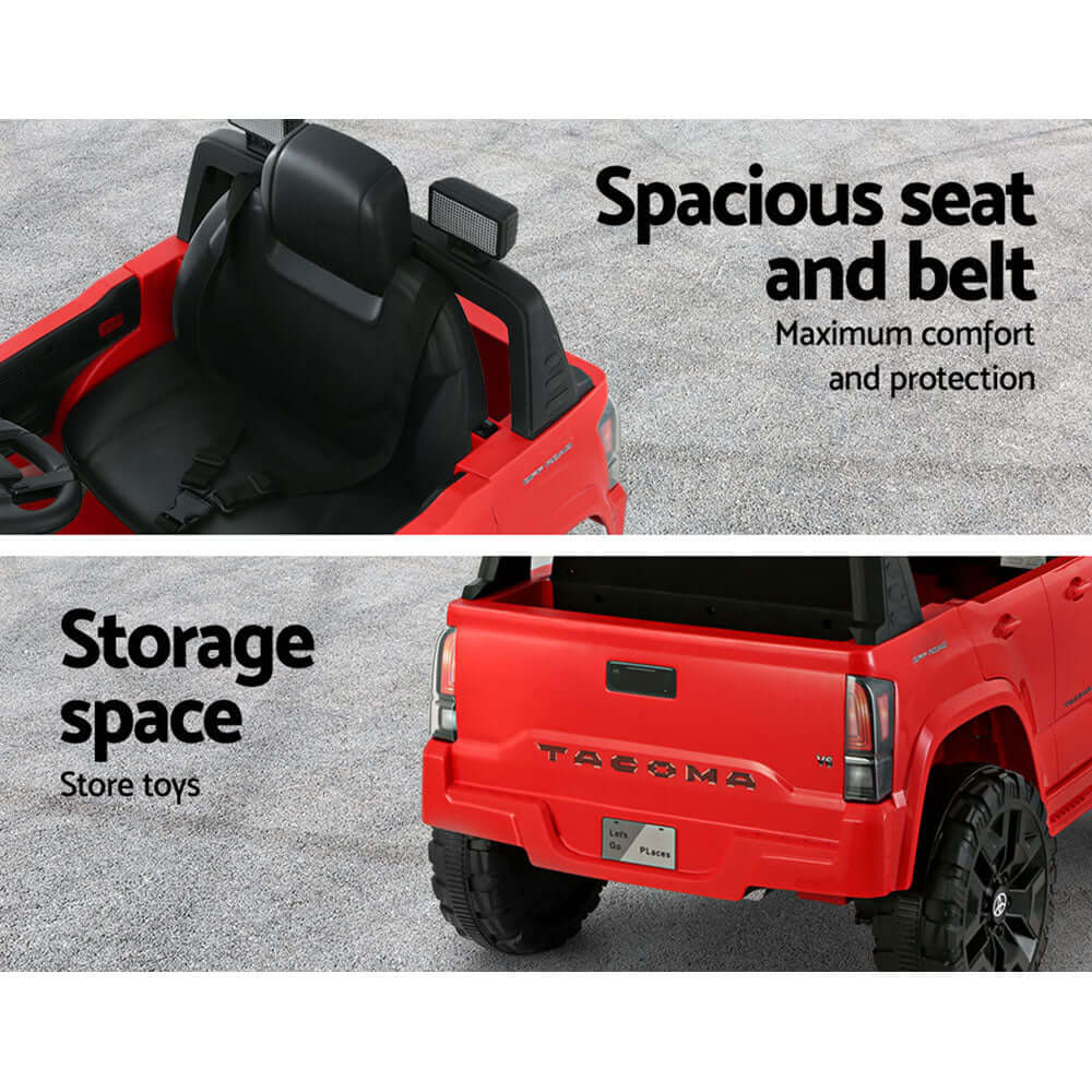 DSZ Product, feed-cond-new, feed-sl-DSZ Freight Payable, newKids Electric Ride On Car Toyota Tacoma Off Road Jeep Toy Cars Remote 12V Red - Premium Baby & Kids > Ride On Cars, Go-karts & Bikes > Ride On Cars from Toyota ! Shop Online Buy Now at S & D's Value Store Family Business Best Customer ServiceDSZ Product, feed-cond-new, feed-sl-DSZ Freight Payable, new