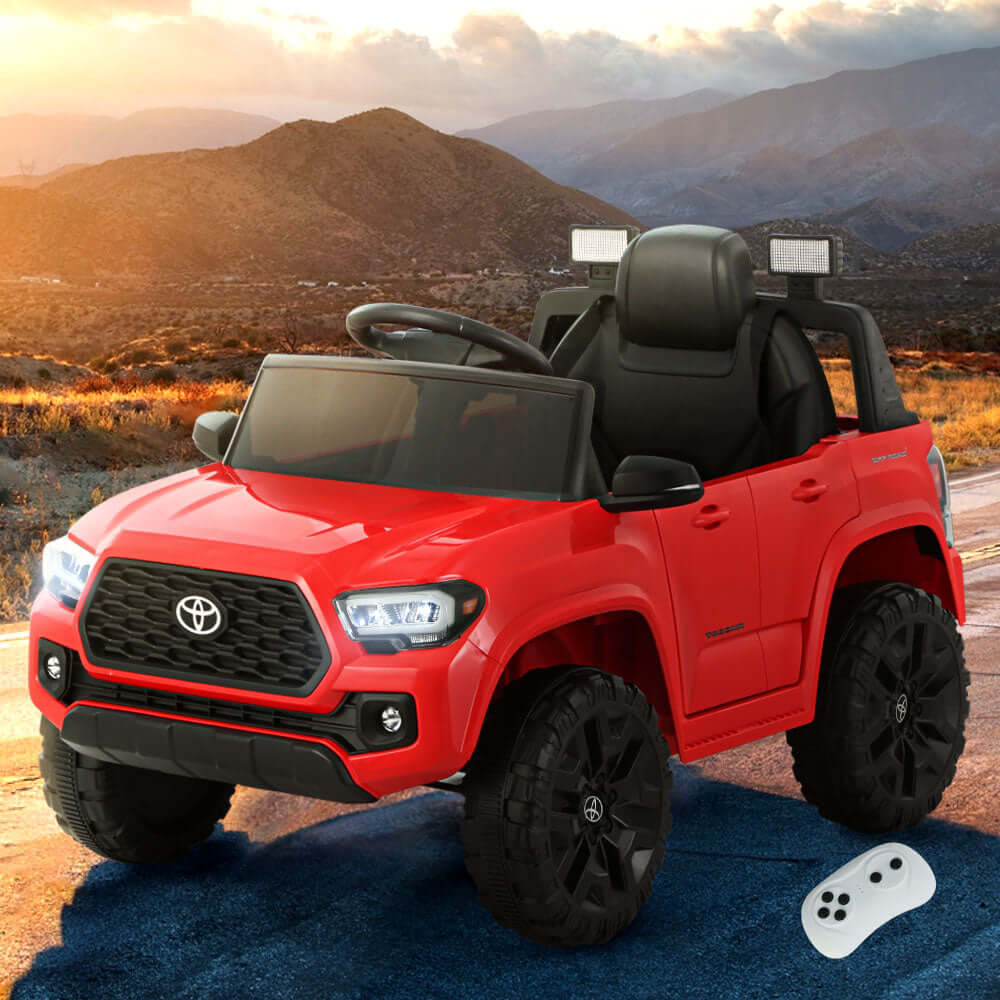 DSZ Product, feed-cond-new, feed-sl-DSZ Freight Payable, newKids Electric Ride On Car Toyota Tacoma Off Road Jeep Toy Cars Remote 12V Red - Premium Baby & Kids > Ride On Cars, Go-karts & Bikes > Ride On Cars from Toyota ! Shop Online Buy Now at S & D's Value Store Family Business Best Customer ServiceDSZ Product, feed-cond-new, feed-sl-DSZ Freight Payable, new