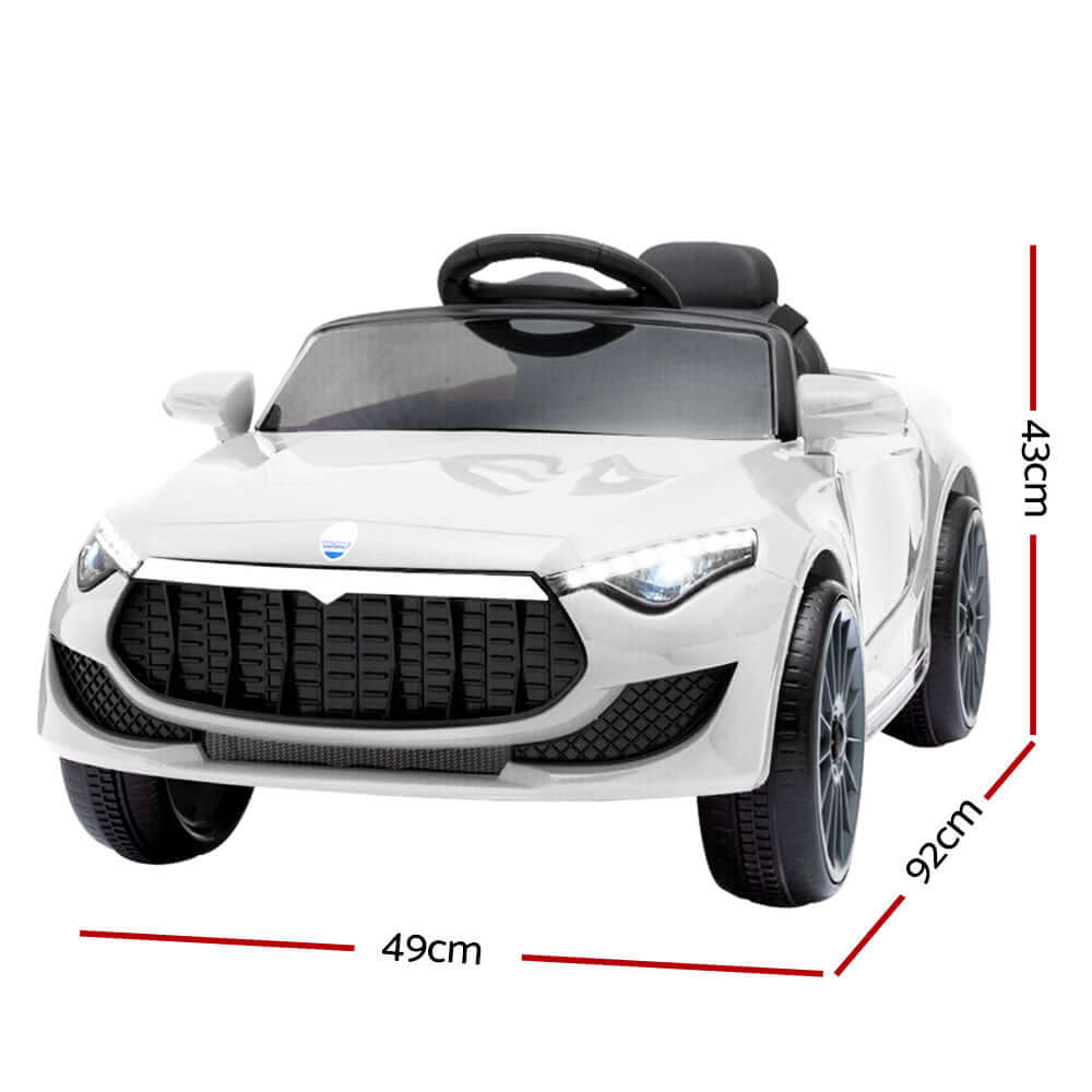 DSZ Product, feed-cond-new, feed-sl-DSZ Freight Payable, newRigo Kids Electric Ride On Car Cars Music Headlight Remote Control 12V White - Premium Baby & Kids > Ride On Cars, Go-karts & Bikes > Ride On Cars from Rigo ! Shop Online Buy Now at S & D's Value Store Family Business Best Customer ServiceDSZ Product, feed-cond-new, feed-sl-DSZ Freight Payable, new