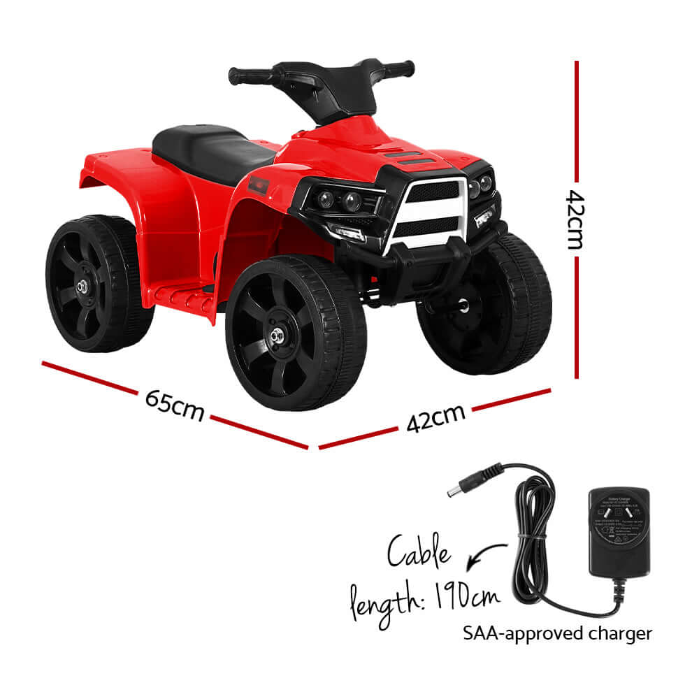 _label_, DSZ Product, feed-cond-new, feed-sl-free shipping, free-shipping, newRigo Kids Ride On Atv Quad Motorbike Car 4 Wheeler Electric Toys Battery Red - Premium Baby & Kids > Ride On Cars, Go-karts & Bikes > Ride On Cars from Rigo ! Shop Online Buy Now at S & D's Value Store Family Business Best Customer Service_label_, DSZ Product, feed-cond-new, feed-sl-free shipping, free-shipping, new