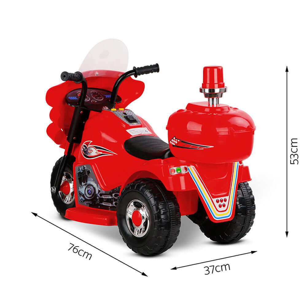 _label_, DSZ Product, feed-cond-new, feed-sl-free shipping, free-shipping, newRigo Kids Electric Ride On Police Motorcycle Motorbike 6V Battery Red - Premium Baby & Kids > Ride On Cars, Go-karts & Bikes > Bikes & Scooters from Rigo ! Shop Online Buy Now at S & D's Value Store Family Business Best Customer Service_label_, DSZ Product, feed-cond-new, feed-sl-free shipping, free-shipping, new