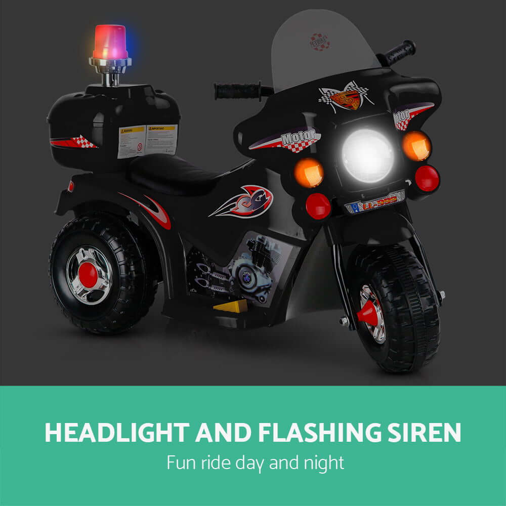 _label_, DSZ Product, feed-cond-new, feed-sl-free shipping, free-shipping, newRigo Kids Electric Ride On Police Motorcycle Motorbike 6V Battery Black - Premium Baby & Kids > Ride On Cars, Go-karts & Bikes > Bikes & Scooters from Rigo ! Shop Online Buy Now at S & D's Value Store Family Business Best Customer Service_label_, DSZ Product, feed-cond-new, feed-sl-free shipping, free-shipping, new