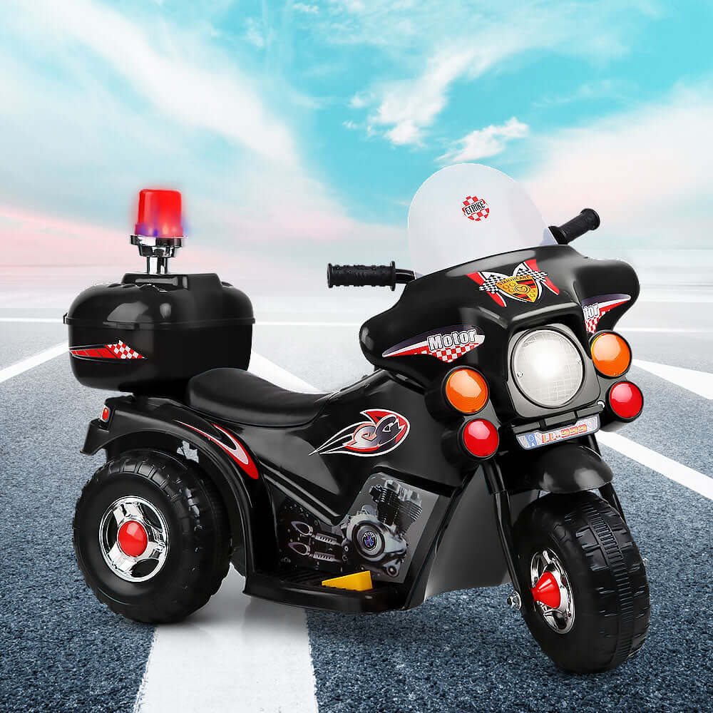 _label_, DSZ Product, feed-cond-new, feed-sl-free shipping, free-shipping, newRigo Kids Electric Ride On Police Motorcycle Motorbike 6V Battery Black - Premium Baby & Kids > Ride On Cars, Go-karts & Bikes > Bikes & Scooters from Rigo ! Shop Online Buy Now at S & D's Value Store Family Business Best Customer Service_label_, DSZ Product, feed-cond-new, feed-sl-free shipping, free-shipping, new