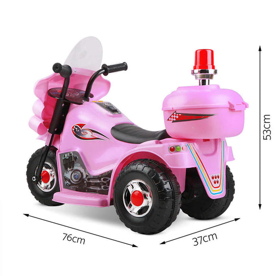 _label_, DSZ Product, feed-cond-new, feed-sl-free shipping, free-shipping, newRigo Kids Electric Ride On Police Motorcycle Motorbike 6V Battery Pink - Premium Baby & Kids > Ride On Cars, Go-karts & Bikes > Bikes & Scooters from Rigo ! Shop Online Buy Now at S & D's Value Store Family Business Best Customer Service_label_, DSZ Product, feed-cond-new, feed-sl-free shipping, free-shipping, new