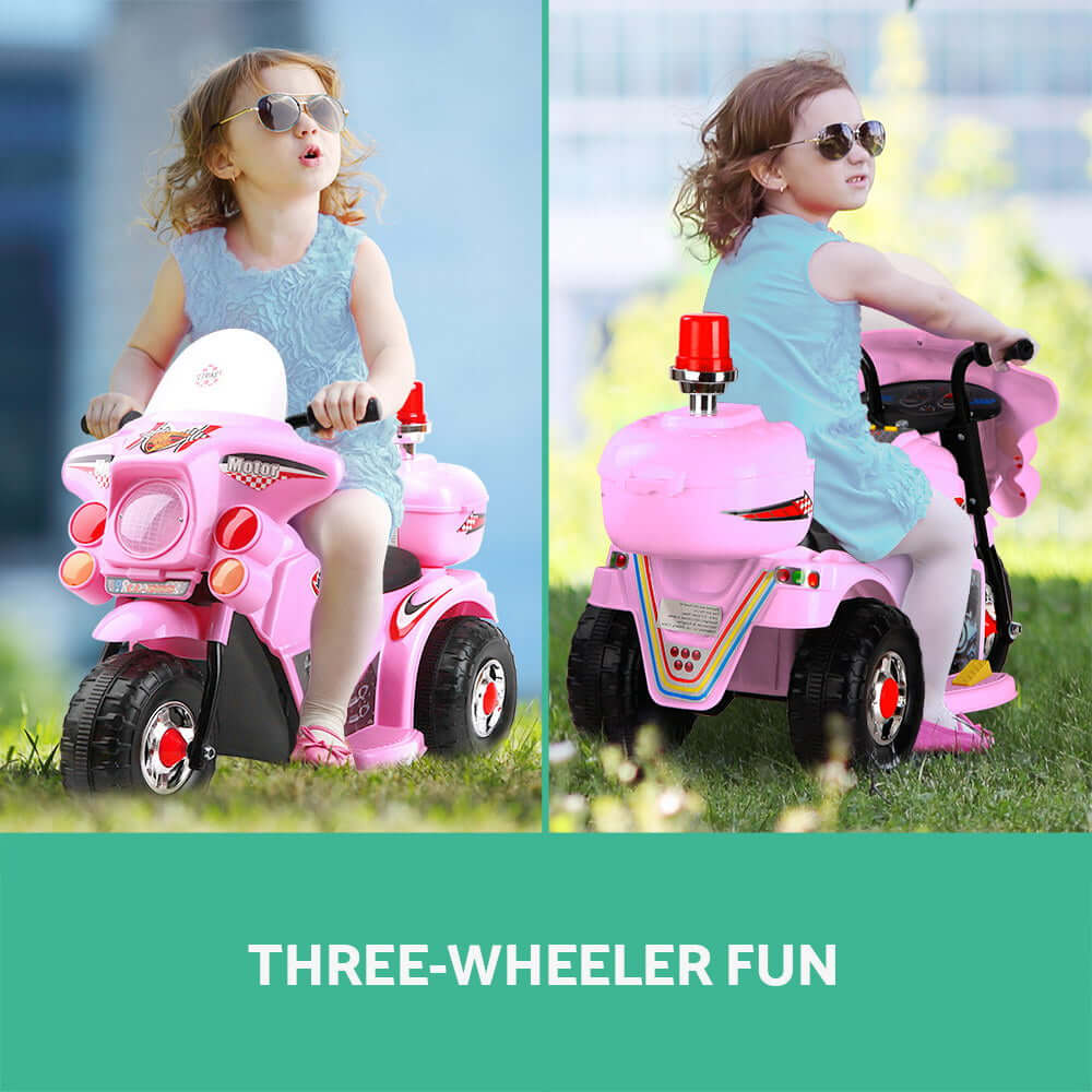 _label_, DSZ Product, feed-cond-new, feed-sl-free shipping, free-shipping, newRigo Kids Electric Ride On Police Motorcycle Motorbike 6V Battery Pink - Premium Baby & Kids > Ride On Cars, Go-karts & Bikes > Bikes & Scooters from Rigo ! Shop Online Buy Now at S & D's Value Store Family Business Best Customer Service_label_, DSZ Product, feed-cond-new, feed-sl-free shipping, free-shipping, new