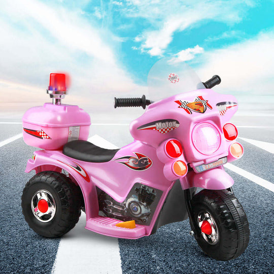 _label_, DSZ Product, feed-cond-new, feed-sl-free shipping, free-shipping, newRigo Kids Electric Ride On Police Motorcycle Motorbike 6V Battery Pink - Premium Baby & Kids > Ride On Cars, Go-karts & Bikes > Bikes & Scooters from Rigo ! Shop Online Buy Now at S & D's Value Store Family Business Best Customer Service_label_, DSZ Product, feed-cond-new, feed-sl-free shipping, free-shipping, new