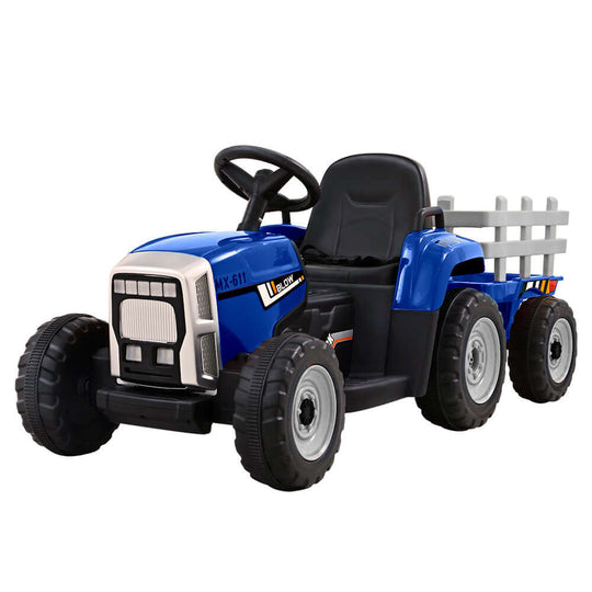 DSZ Product, feed-cond-new, feed-sl-DSZ Freight Payable, newRigo Kids Electric Ride On Car Tractor Toy Cars 12V Blue - Premium Baby & Kids > Ride On Cars, Go-karts & Bikes > Ride On Cars from Rigo ! Shop Online Buy Now at S & D's Value Store Family Business Best Customer ServiceDSZ Product, feed-cond-new, feed-sl-DSZ Freight Payable, new