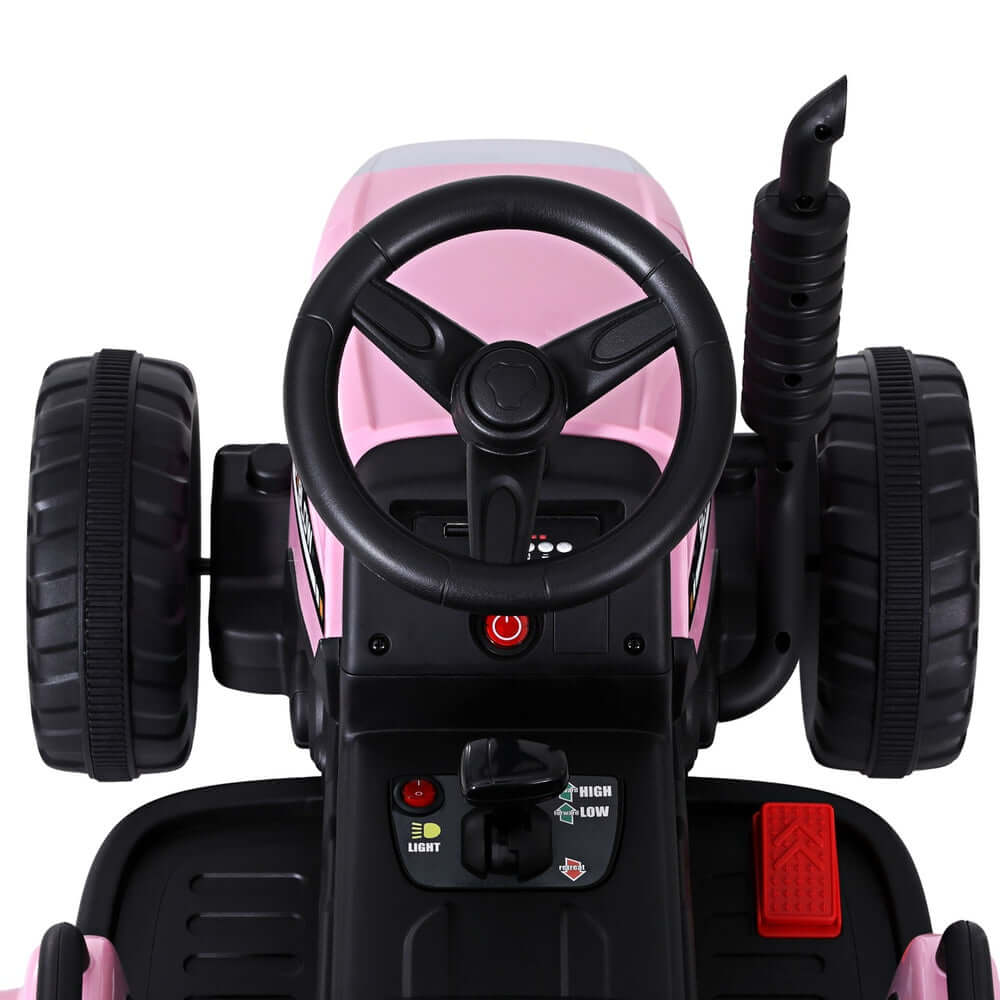 DSZ Product, feed-cond-new, feed-sl-DSZ Freight Payable, newRigo Kids Electric Ride On Car Tractor Toy Cars 12V Pink - Premium Baby & Kids > Ride On Cars, Go-karts & Bikes > Ride On Cars from Rigo ! Shop Online Buy Now at S & D's Value Store Family Business Best Customer ServiceDSZ Product, feed-cond-new, feed-sl-DSZ Freight Payable, new