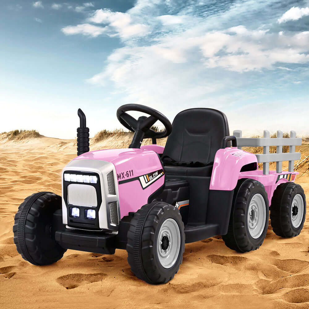 DSZ Product, feed-cond-new, feed-sl-DSZ Freight Payable, newRigo Kids Electric Ride On Car Tractor Toy Cars 12V Pink - Premium Baby & Kids > Ride On Cars, Go-karts & Bikes > Ride On Cars from Rigo ! Shop Online Buy Now at S & D's Value Store Family Business Best Customer ServiceDSZ Product, feed-cond-new, feed-sl-DSZ Freight Payable, new