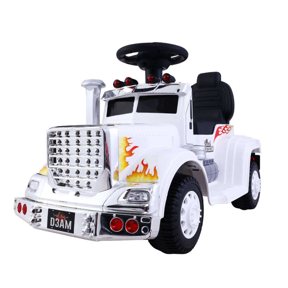 _label_, DSZ Product, feed-cond-new, feed-sl-free shipping, free-shipping, newRigo Kids Electric Ride On Car Truck Motorcycle Motorbike Toy Cars 6V White - Premium Baby & Kids > Ride On Cars, Go-karts & Bikes > Ride On Cars from Rigo ! Shop Online Buy Now at S & D's Value Store Family Business Best Customer Service_label_, DSZ Product, feed-cond-new, feed-sl-free shipping, free-shipping, new