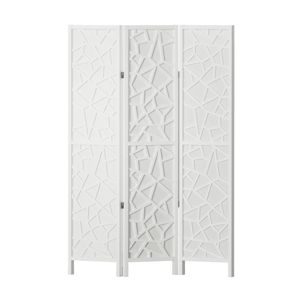 DSZ Product, feed-cond-new, feed-sl-DSZ Freight Payable, newArtiss 3 Panel Room Divider Screen 122 X 170Cm Clover White - Premium Furniture > Bedroom > Room Dividers from Artiss ! Shop Online Buy Now at S & D's Value Store Family Business Best Customer ServiceDSZ Product, feed-cond-new, feed-sl-DSZ Freight Payable, new