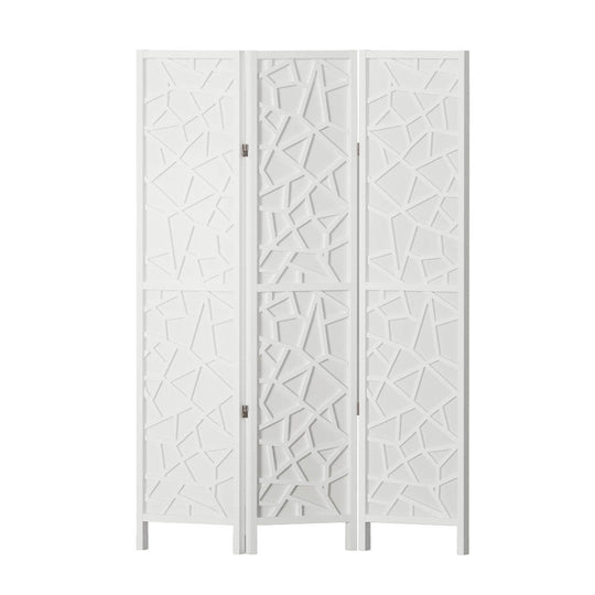 DSZ Product, feed-cond-new, feed-sl-DSZ Freight Payable, newArtiss 3 Panel Room Divider Screen 122 X 170Cm Clover White - Premium Furniture > Bedroom > Room Dividers from Artiss ! Shop Online Buy Now at S & D's Value Store Family Business Best Customer ServiceDSZ Product, feed-cond-new, feed-sl-DSZ Freight Payable, new