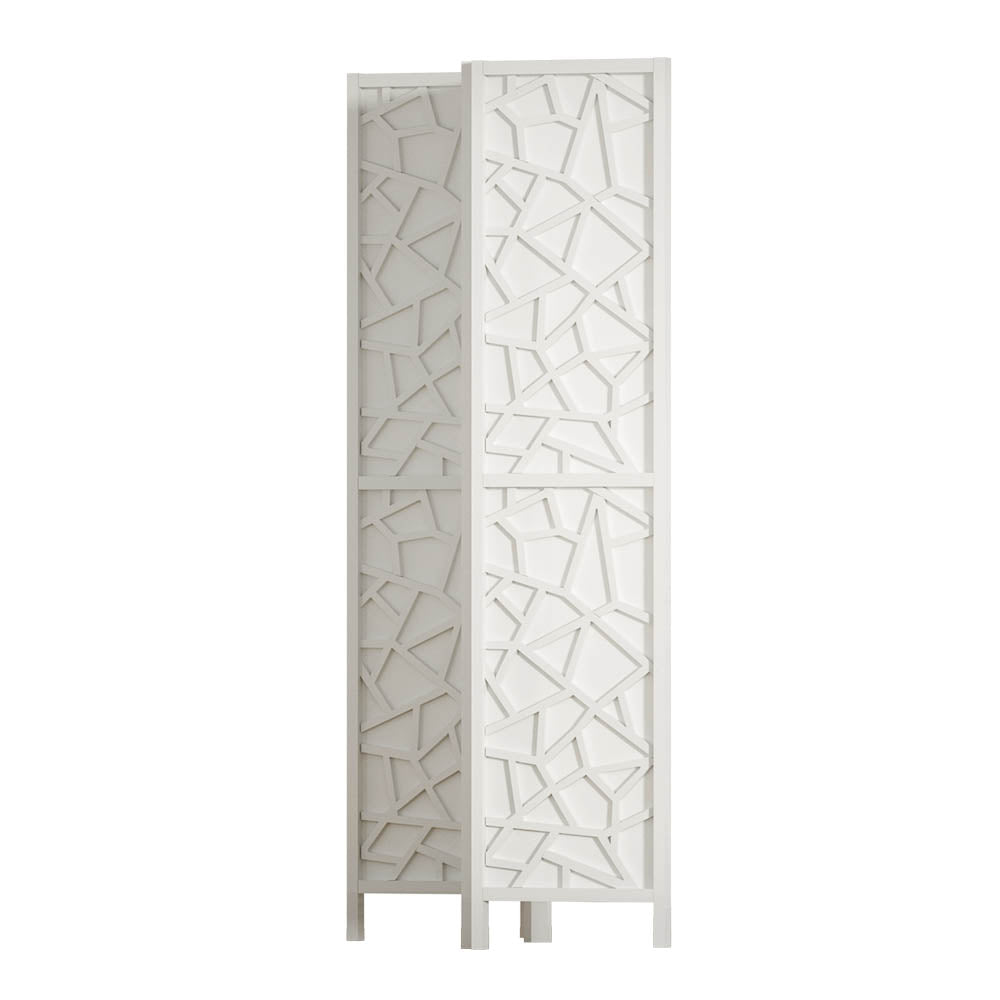 DSZ Product, feed-cond-new, feed-sl-DSZ Freight Payable, newArtiss 3 Panel Room Divider Screen 122 X 170Cm Clover White - Premium Furniture > Bedroom > Room Dividers from Artiss ! Shop Online Buy Now at S & D's Value Store Family Business Best Customer ServiceDSZ Product, feed-cond-new, feed-sl-DSZ Freight Payable, new