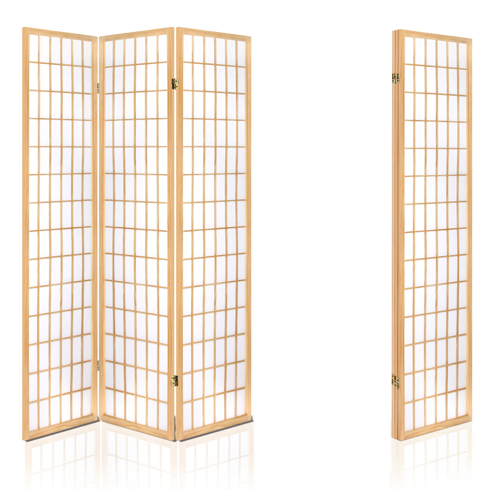 DSZ Product, feed-cond-new, feed-sl-DSZ Freight Payable, newArtiss 3 Panel Room Divider Screen 131 X 179Cm Natural - Premium Furniture > Bedroom > Room Dividers from Artiss ! Shop Online Buy Now at S & D's Value Store Family Business Best Customer ServiceDSZ Product, feed-cond-new, feed-sl-DSZ Freight Payable, new