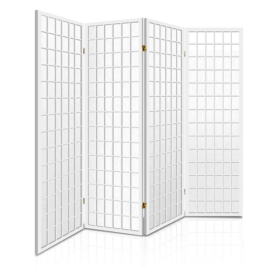 DSZ Product, feed-cond-new, feed-sl-DSZ Freight Payable, newArtiss 4 Panel Room Divider Screen 174 X 179Cm White - Premium Furniture > Bedroom > Room Dividers from Artiss ! Shop Online Buy Now at S & D's Value Store Family Business Best Customer ServiceDSZ Product, feed-cond-new, feed-sl-DSZ Freight Payable, new