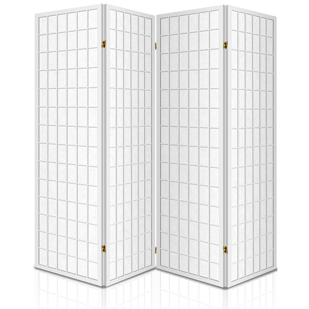 DSZ Product, feed-cond-new, feed-sl-DSZ Freight Payable, newArtiss 4 Panel Room Divider Screen 174 X 179Cm White - Premium Furniture > Bedroom > Room Dividers from Artiss ! Shop Online Buy Now at S & D's Value Store Family Business Best Customer ServiceDSZ Product, feed-cond-new, feed-sl-DSZ Freight Payable, new