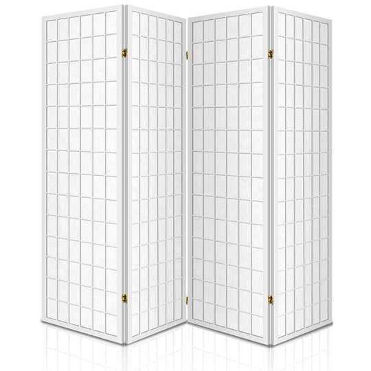 DSZ Product, feed-cond-new, feed-sl-DSZ Freight Payable, newArtiss 4 Panel Room Divider Screen 174 X 179Cm White - Premium Furniture > Bedroom > Room Dividers from Artiss ! Shop Online Buy Now at S & D's Value Store Family Business Best Customer ServiceDSZ Product, feed-cond-new, feed-sl-DSZ Freight Payable, new