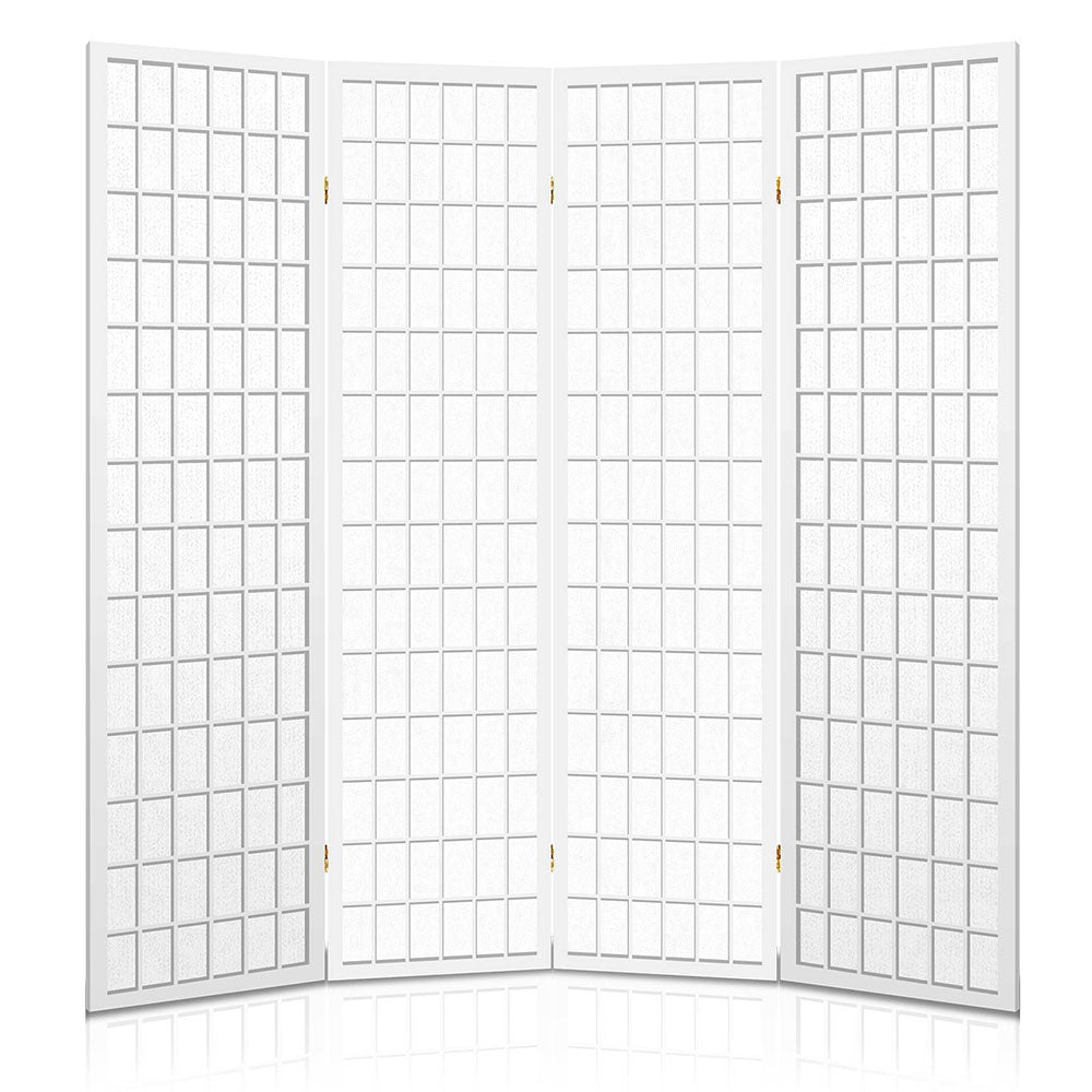 DSZ Product, feed-cond-new, feed-sl-DSZ Freight Payable, newArtiss 4 Panel Room Divider Screen 174 X 179Cm White - Premium Furniture > Bedroom > Room Dividers from Artiss ! Shop Online Buy Now at S & D's Value Store Family Business Best Customer ServiceDSZ Product, feed-cond-new, feed-sl-DSZ Freight Payable, new