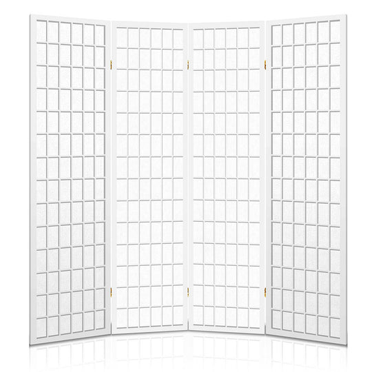 DSZ Product, feed-cond-new, feed-sl-DSZ Freight Payable, newArtiss 4 Panel Room Divider Screen 174 X 179Cm White - Premium Furniture > Bedroom > Room Dividers from Artiss ! Shop Online Buy Now at S & D's Value Store Family Business Best Customer ServiceDSZ Product, feed-cond-new, feed-sl-DSZ Freight Payable, new