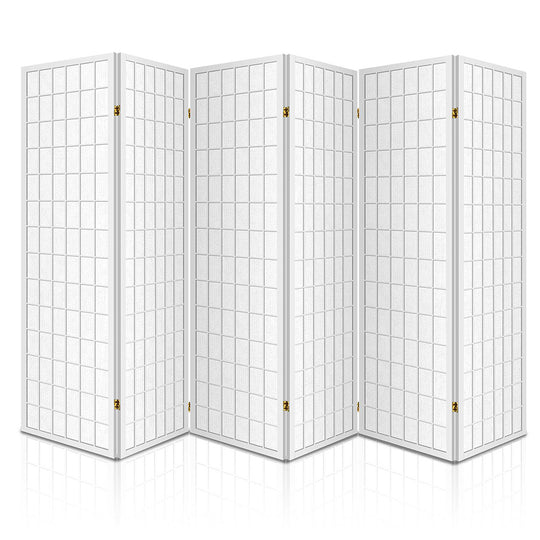 DSZ Product, feed-cond-new, feed-sl-DSZ Freight Payable, newArtiss 6 Panel Room Divider Screen 261 X 179Cm White - Premium Furniture > Bedroom > Room Dividers from Artiss ! Shop Online Buy Now at S & D's Value Store Family Business Best Customer ServiceDSZ Product, feed-cond-new, feed-sl-DSZ Freight Payable, new