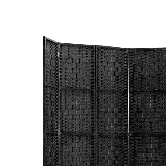 DSZ Product, feed-cond-new, feed-sl-DSZ Freight Payable, newArtiss 6 Panel Room Divider Screen 245 X 170Cm Woven Black - Premium Furniture > Bedroom > Room Dividers from Artiss ! Shop Online Buy Now at S & D's Value Store Family Business Best Customer ServiceDSZ Product, feed-cond-new, feed-sl-DSZ Freight Payable, new