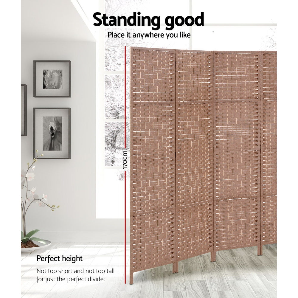 DSZ Product, feed-cond-new, feed-sl-DSZ Freight Payable, newArtiss 6 Panel Room Divider Screen 245 X 170Cm Woven Natural - Premium Furniture > Bedroom > Room Dividers from Artiss ! Shop Online Buy Now at S & D's Value Store Family Business Best Customer ServiceDSZ Product, feed-cond-new, feed-sl-DSZ Freight Payable, new