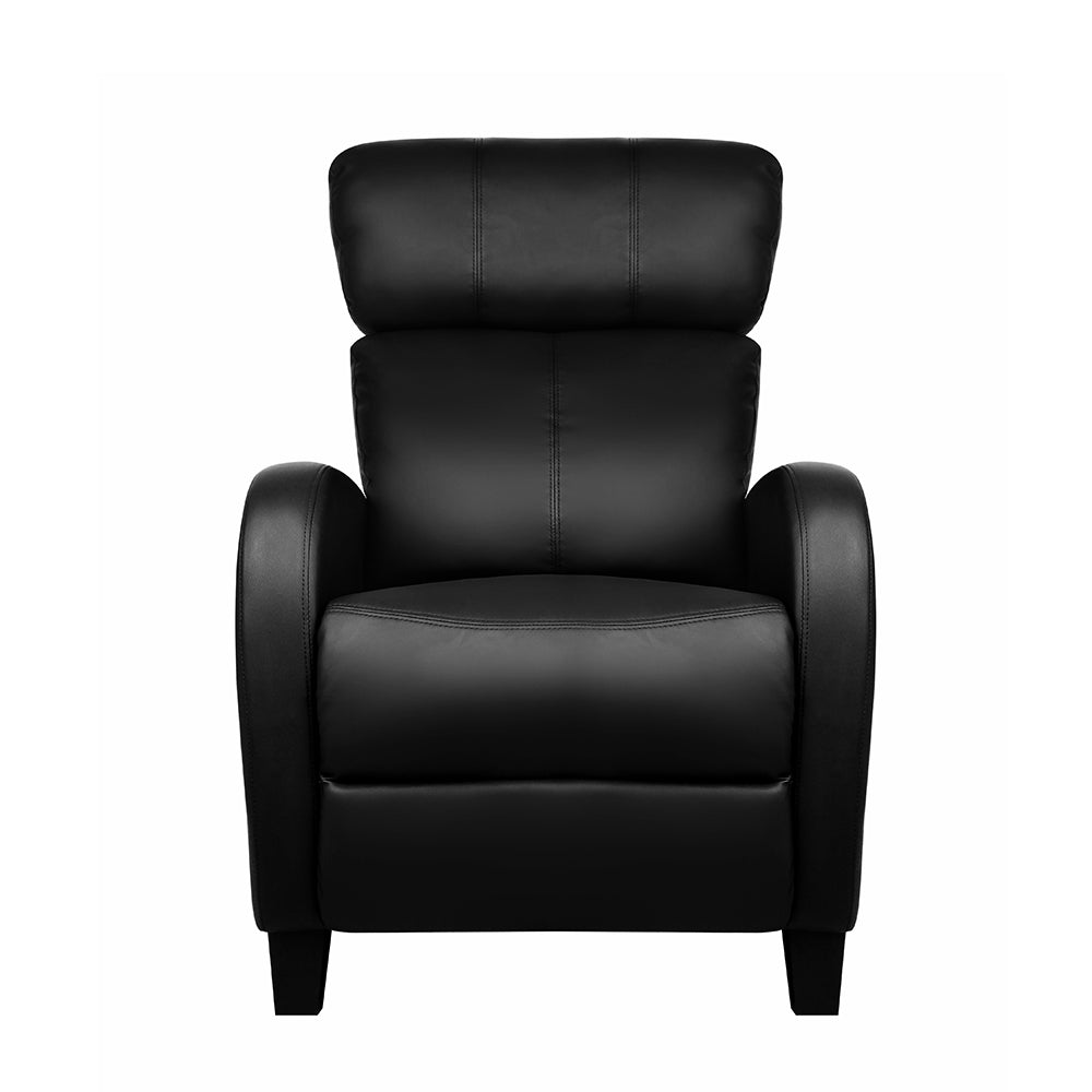 DSZ Product, feed-cond-new, feed-sl-DSZ Freight Payable, newArtiss Pu Leather Reclining Armchair - Black - Premium Furniture > Bar Stools & Chairs > Arm Chairs & Recliners from Artiss ! Shop Online Buy Now at S & D's Value Store Family Business Best Customer ServiceDSZ Product, feed-cond-new, feed-sl-DSZ Freight Payable, new