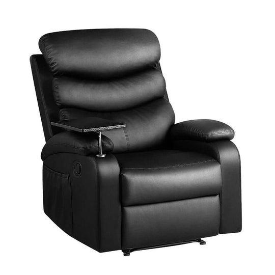 DSZ Product, feed-cond-new, feed-sl-DSZ Freight Payable, newArtiss Recliner Chair Leather Black Tray Table Erika - Premium Furniture > Bar Stools & Chairs > Arm Chairs & Recliners from Artiss ! Shop Online Buy Now at S & D's Value Store Family Business Best Customer ServiceDSZ Product, feed-cond-new, feed-sl-DSZ Freight Payable, new