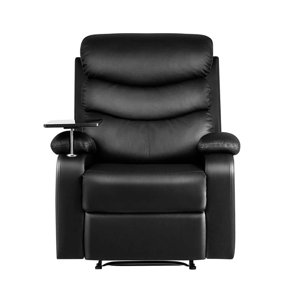 DSZ Product, feed-cond-new, feed-sl-DSZ Freight Payable, newArtiss Recliner Chair Leather Black Tray Table Erika - Premium Furniture > Bar Stools & Chairs > Arm Chairs & Recliners from Artiss ! Shop Online Buy Now at S & D's Value Store Family Business Best Customer ServiceDSZ Product, feed-cond-new, feed-sl-DSZ Freight Payable, new